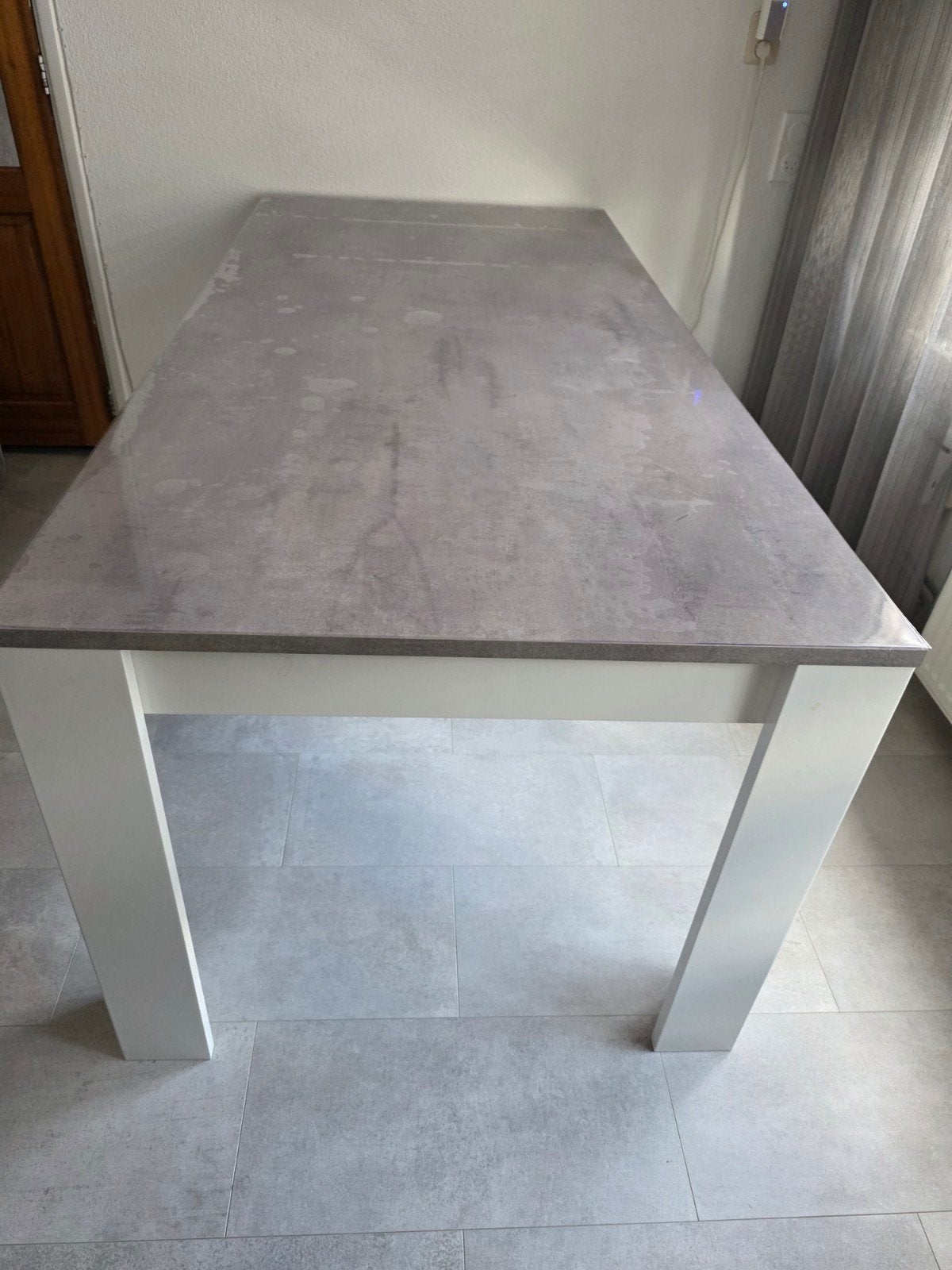 hoogglans eettafel, Ophalen of Verzenden, Rechthoekig