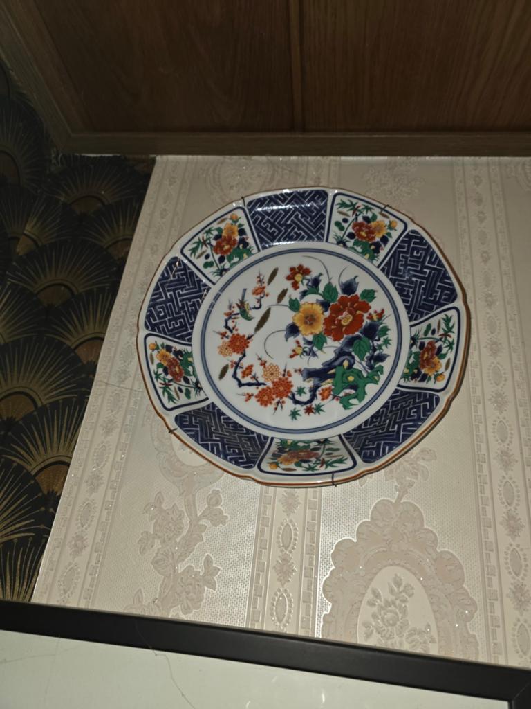 Chinees japans porselein schotel, Antiek en Kunst, Antiek | Wandborden en Tegels, Ophalen of Verzenden