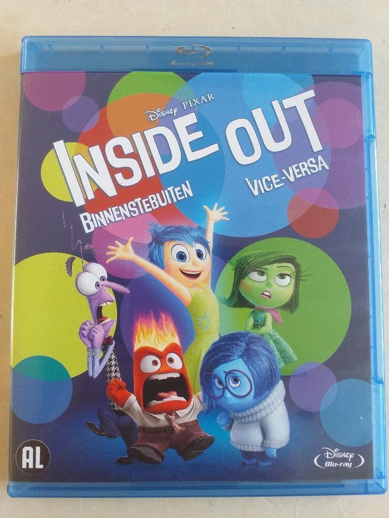 Inside Out Bluray, Ophalen of Verzenden, Zo goed als nieuw, Tekenfilms en Animatie