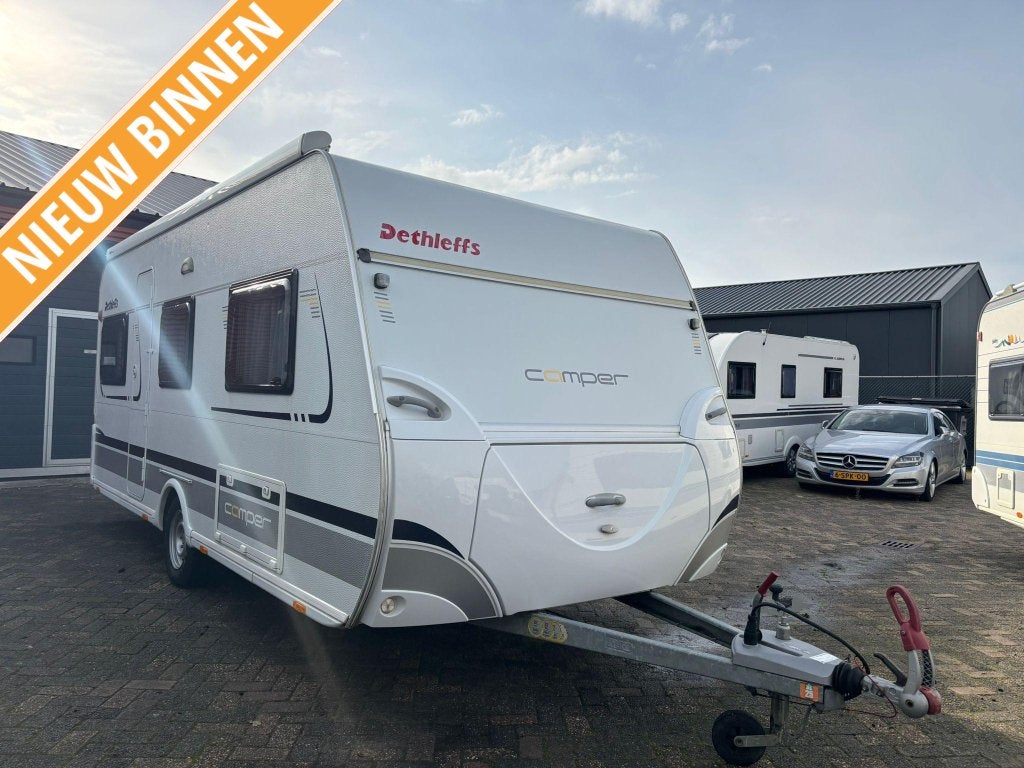 Dethleffs Camper 500DB, bj.2010, Airco, luifel en voortent!!, Caravans en Kamperen, Rondzit, Bedrijf, Dethleffs, Tot en met 4