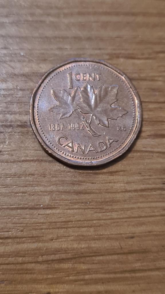 Canada - 1 Cent 1992, Verzenden, Noord-Amerika, Losse munt