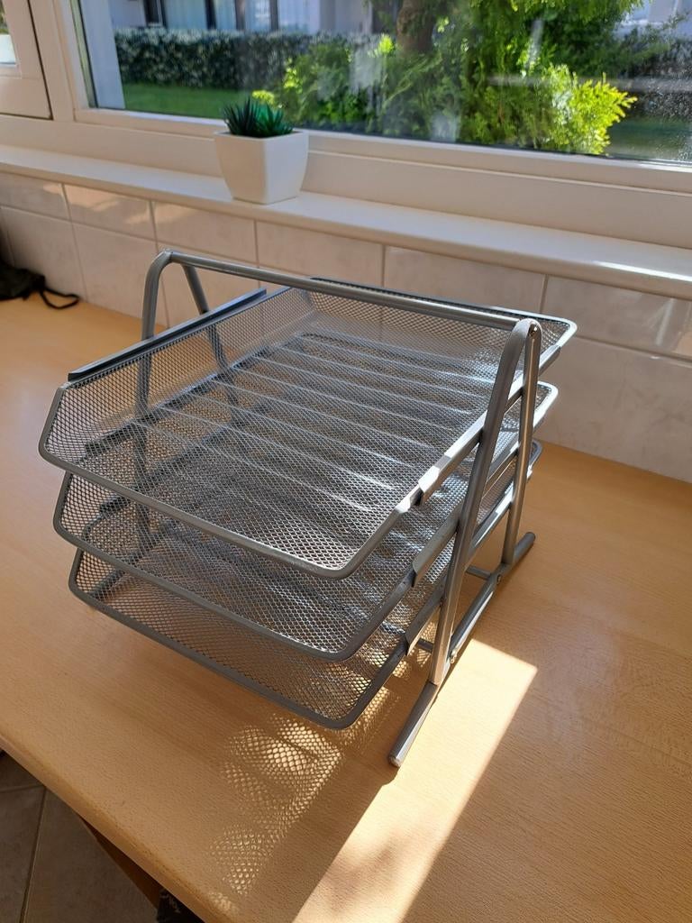 3 delige brieven/documenten bakjes, Ophalen of Verzenden, Zo goed als nieuw