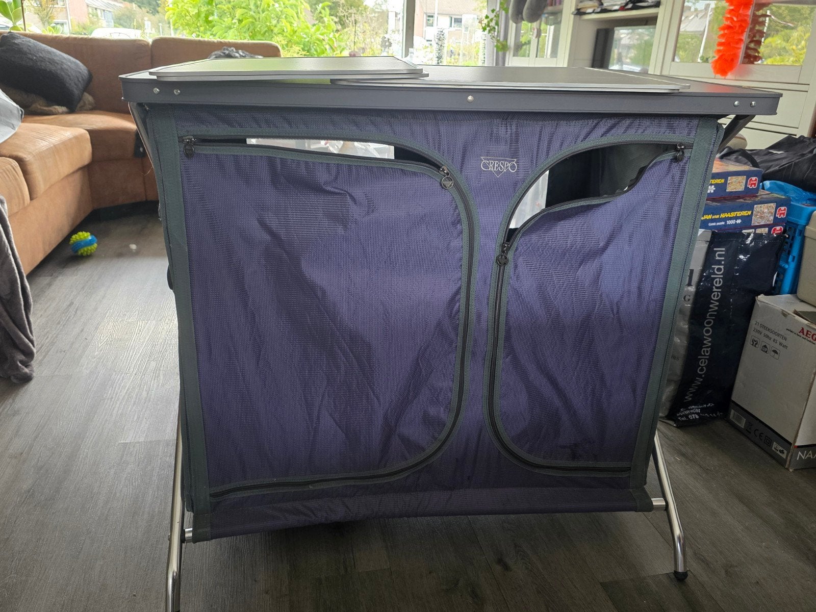 Crespo AP-105 campingkast, Ophalen of Verzenden, Zo goed als nieuw, Campingkast