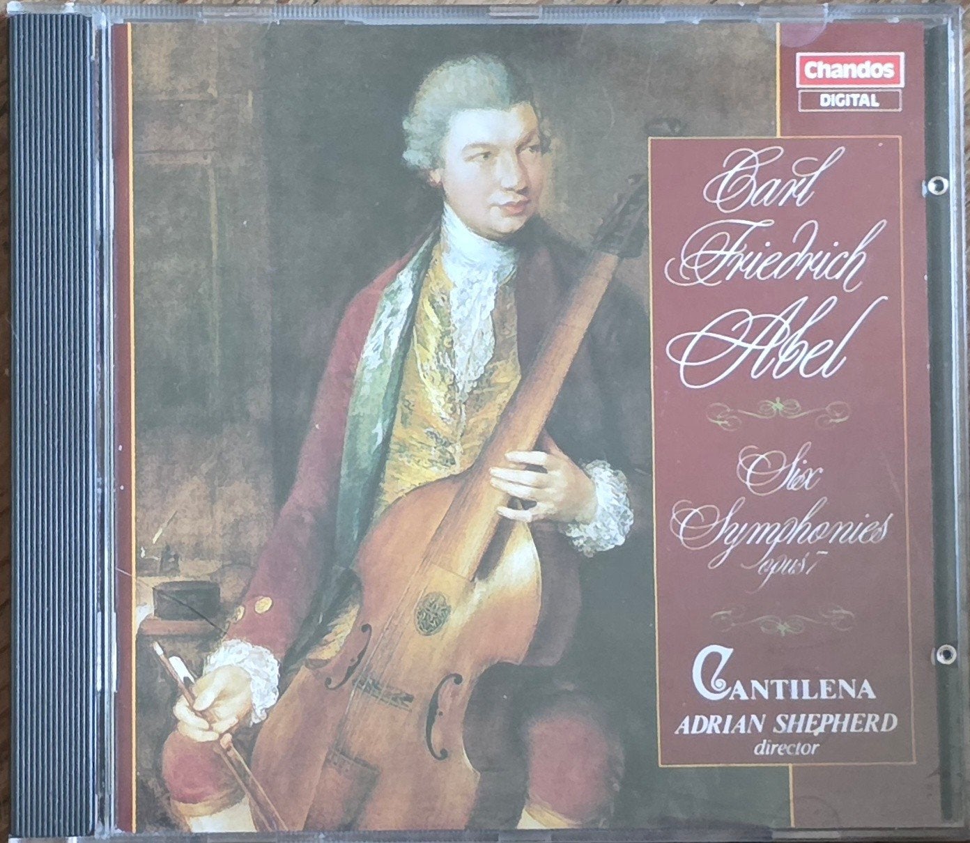 Carl Friedrich Abel: Six Symphonies Opus 7 - CD, Ophalen of Verzenden, Classicisme, Zo goed als nieuw, Orkest of Ballet