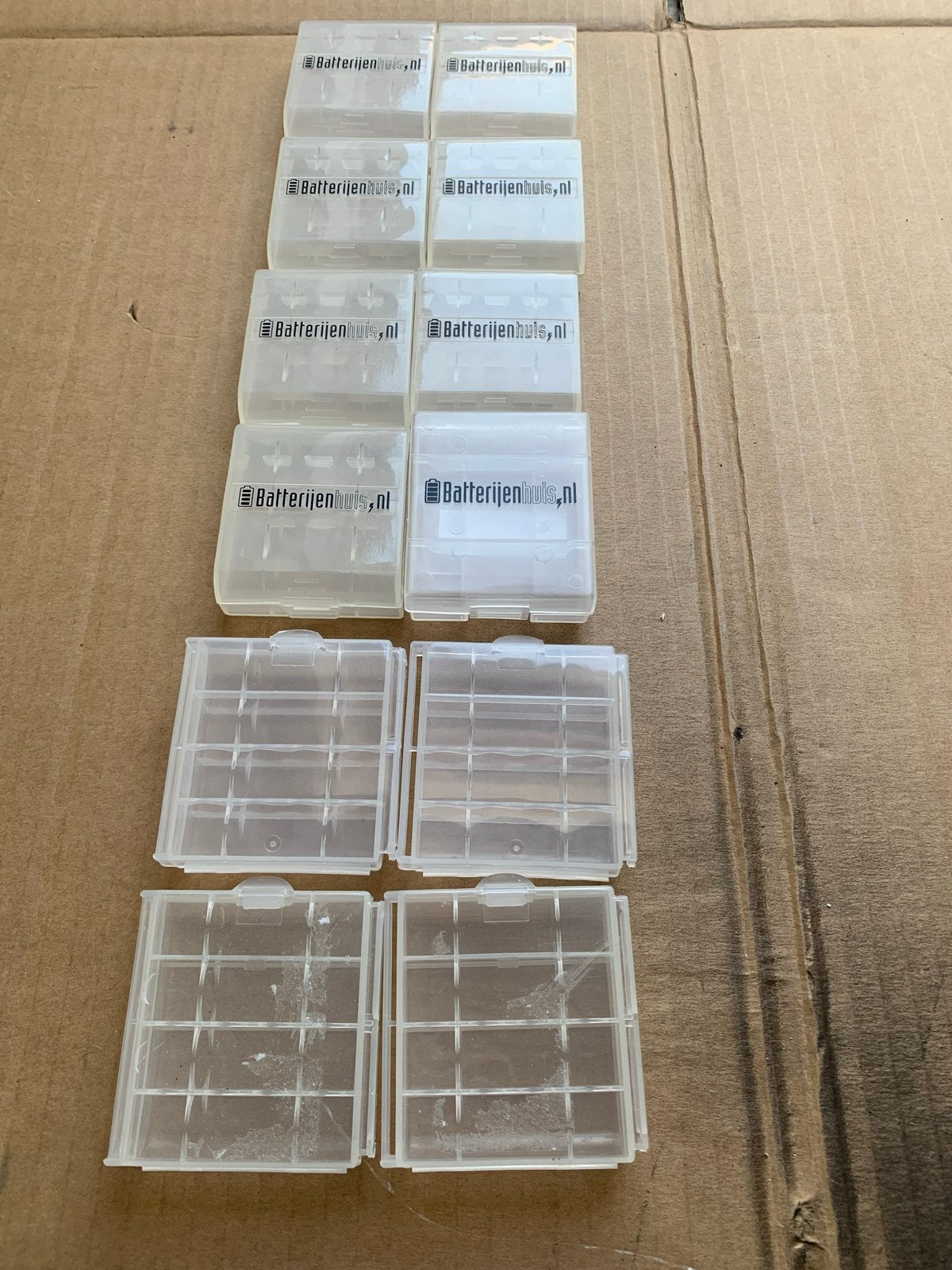 12x Batterijhouder voor AA/AAA batterijen, Ophalen of Verzenden, Gebruikt