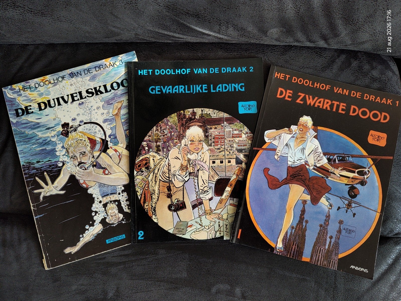 Het Doolhof van de Draak 1, 2 en 3, Meerdere stripboeken, Ophalen of Verzenden, Zo goed als nieuw