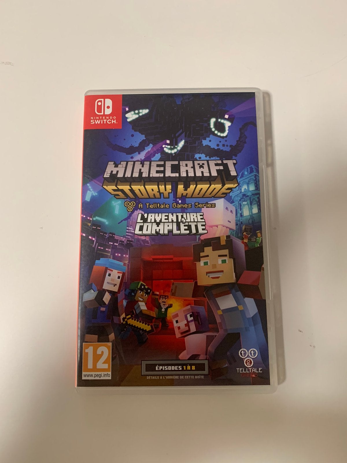 Minecraft Story Mode Complete Adventure | Nintendo Switch, Spelcomputers en Games, Games | Nintendo Switch, Zo goed als nieuw