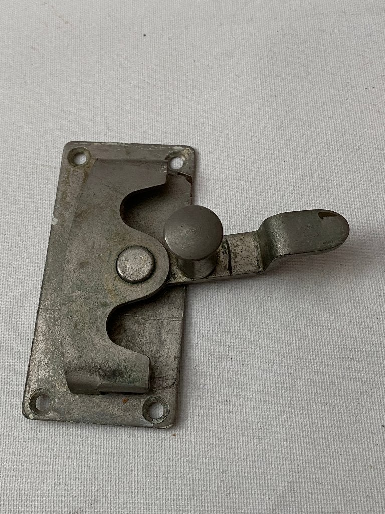 Art deco Deursluiting Messing, Doe-het-zelf en Verbouw, Hang- en Sluitwerk, Gebruikt, Schuif of Grendel, Koper of Messing, Ophalen of Verzenden