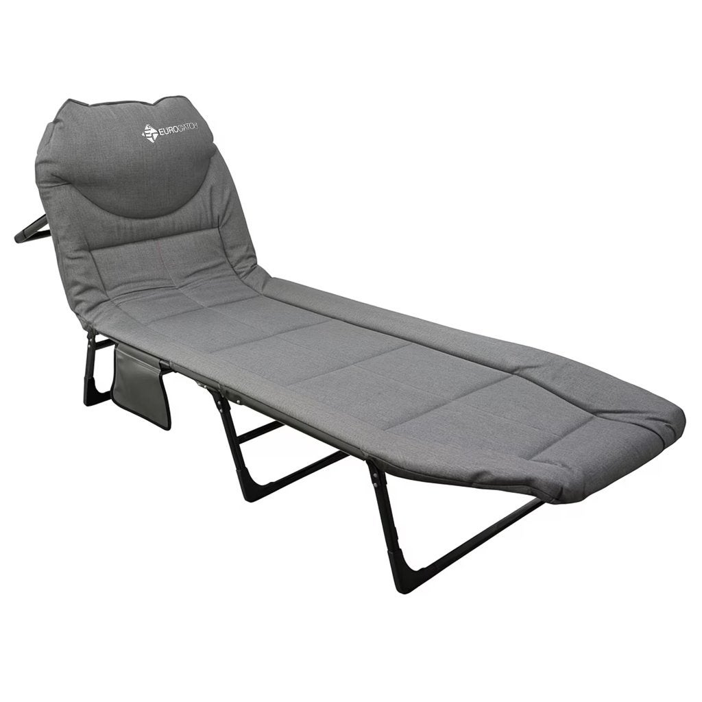 2x Opvouwbaar Camping Veldbed 195x65 – Als Nieuw, Caravans en Kamperen, Ophalen of Verzenden, Zo goed als nieuw, Campingstoel