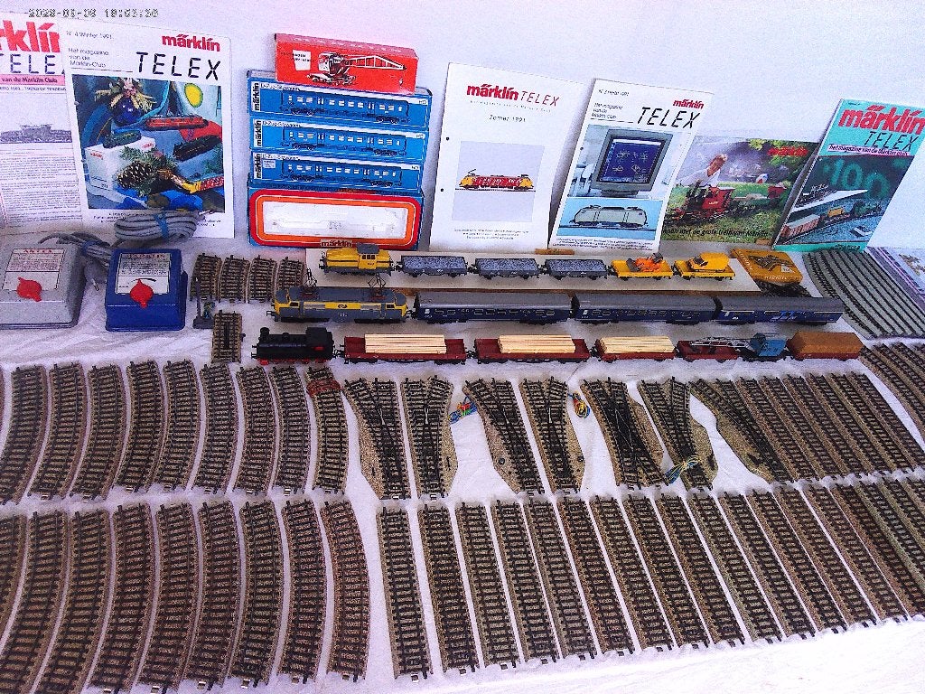 Marklin treinbaan ook NS treinen., Wisselstroom, Ophalen of Verzenden, NS, Märklin