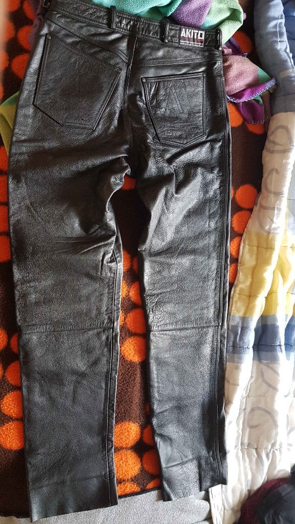 Akito leren motorbroek - Maat 34, Ophalen, Broek | leer, Heren, Akito