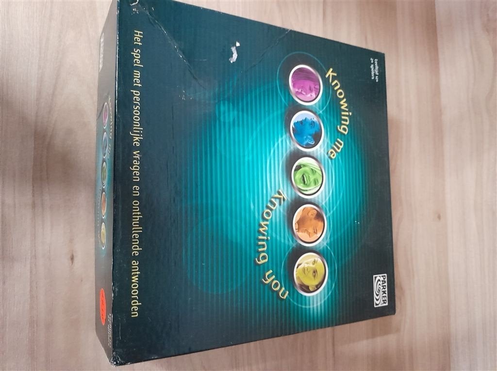 knowing me knowing you - s4810, Hobby en Vrije tijd, Gezelschapsspellen | Bordspellen, Verzenden, Zo goed als nieuw