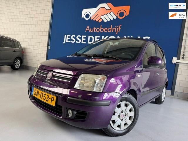 Fiat Panda 1.2 Active / bj.2010 / kleur : paars / panoramada, Auto's, Fiat, Voorwielaandrijving, Stof, Gebruikt, 1242 cc