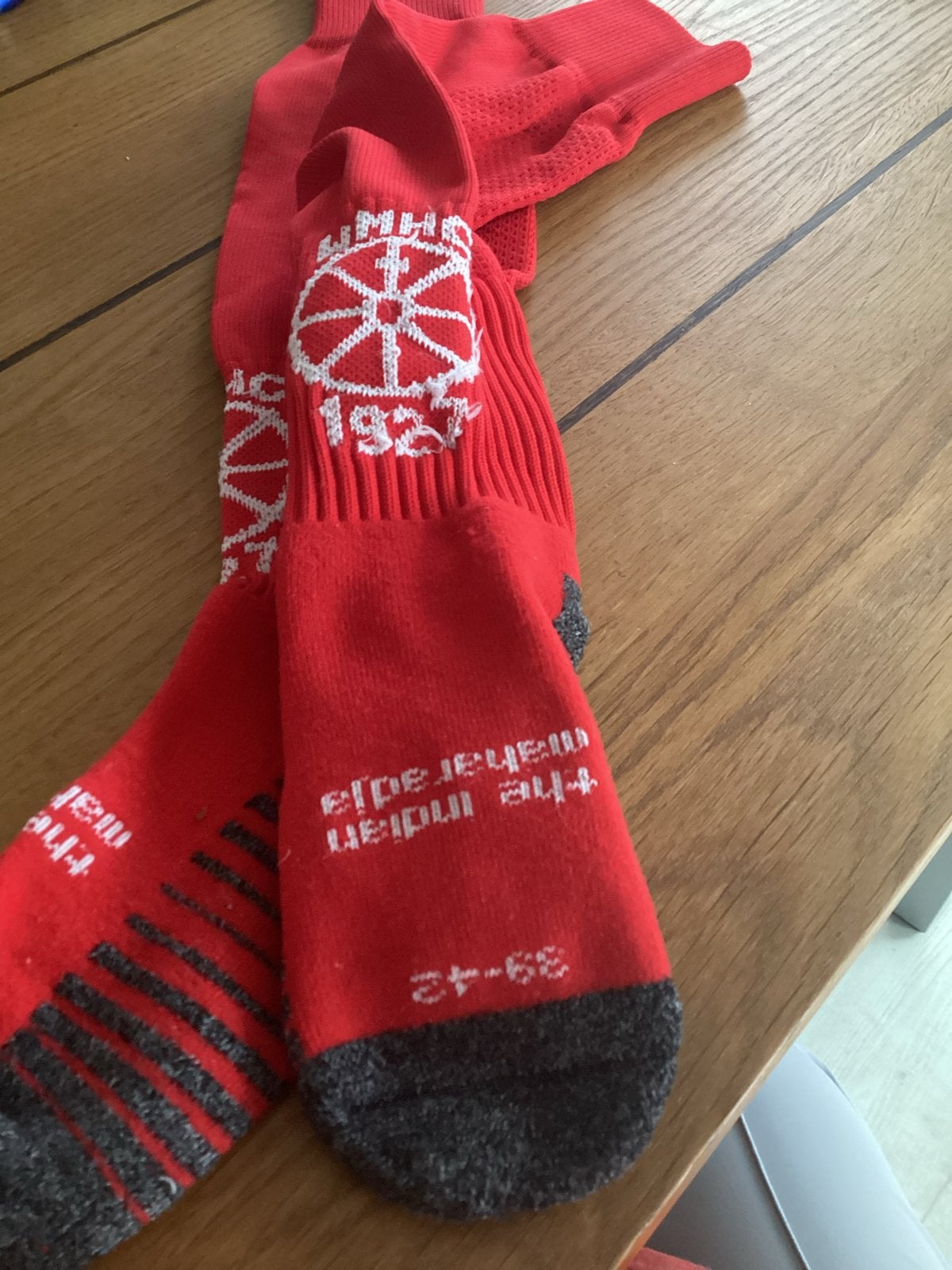 Hockey sokken WMHC Wageningen maat 39-42, Ophalen of Verzenden, Zo goed als nieuw, Kleding