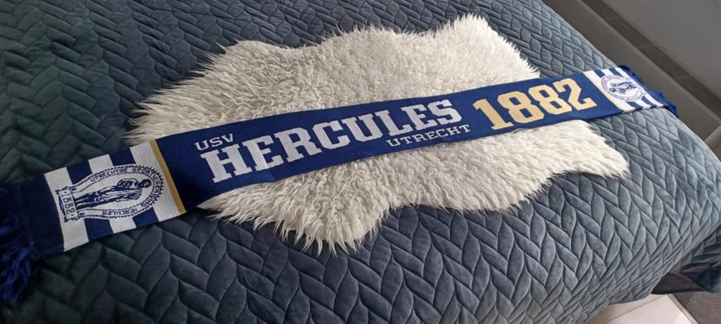 USV Hercules Utrecht Sjaal - Nieuwstaat, Ophalen, Overige maten, Zo goed als nieuw, Sjaal