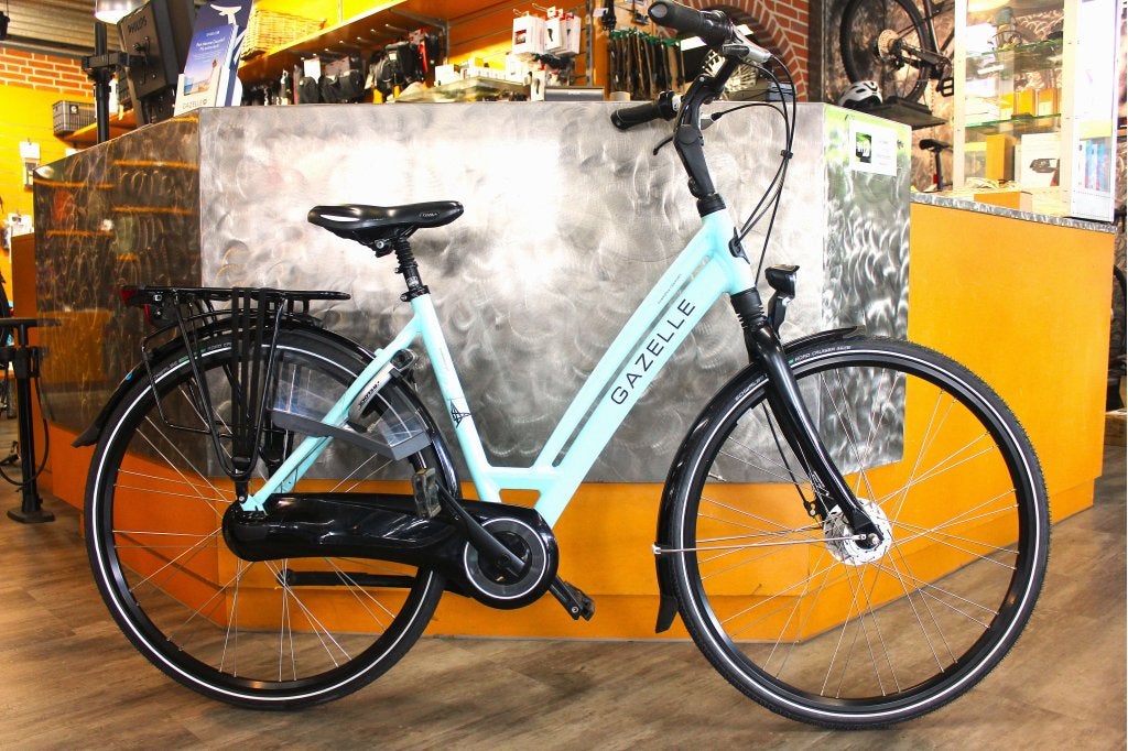 zeer nette gebruikte Gazelle Chamonix damesfiets 49 cm, Fietsen en Brommers, Gebruikt, 47 tot 50 cm, Niet ingevuld, Versnellingen