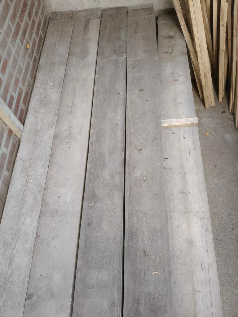 Gebruikte steigerplanken 500x19,5x3,2cm per stuk € 17,50, Ophalen, Gebruikt, 25 tot 50 mm, Plank