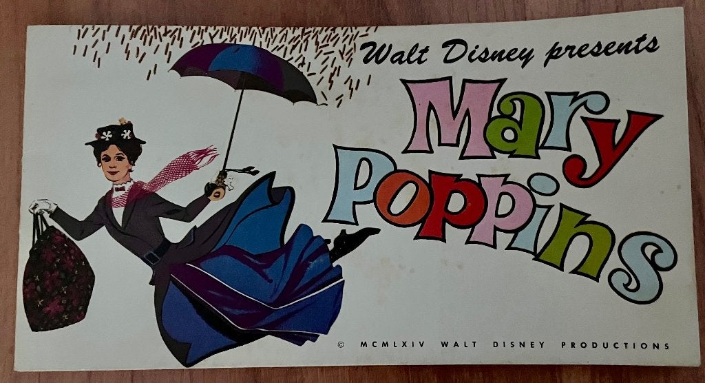 Mary poppins, walt disney reklame uitgave van Venz, Verzamelen, Verzenden, Gebruikt, Overige typen