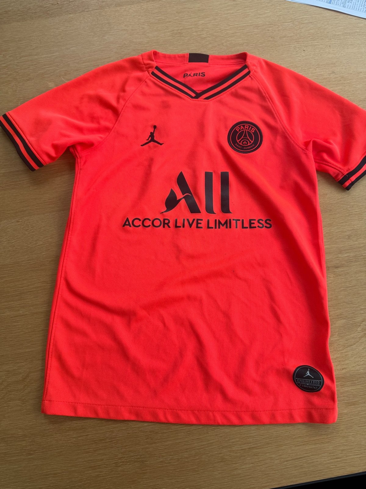 PSG Jordan Mbappé 7 Shirt - Maat L (147-158 cm), Maat L, Ophalen of Verzenden, Zo goed als nieuw, Shirt
