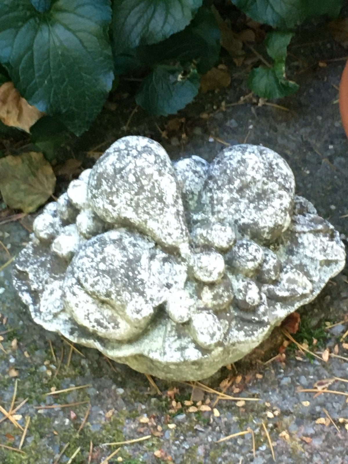 Klein Tuinbeeld of Deustopper. Fruitmand., Ophalen of Verzenden, Zo goed als nieuw