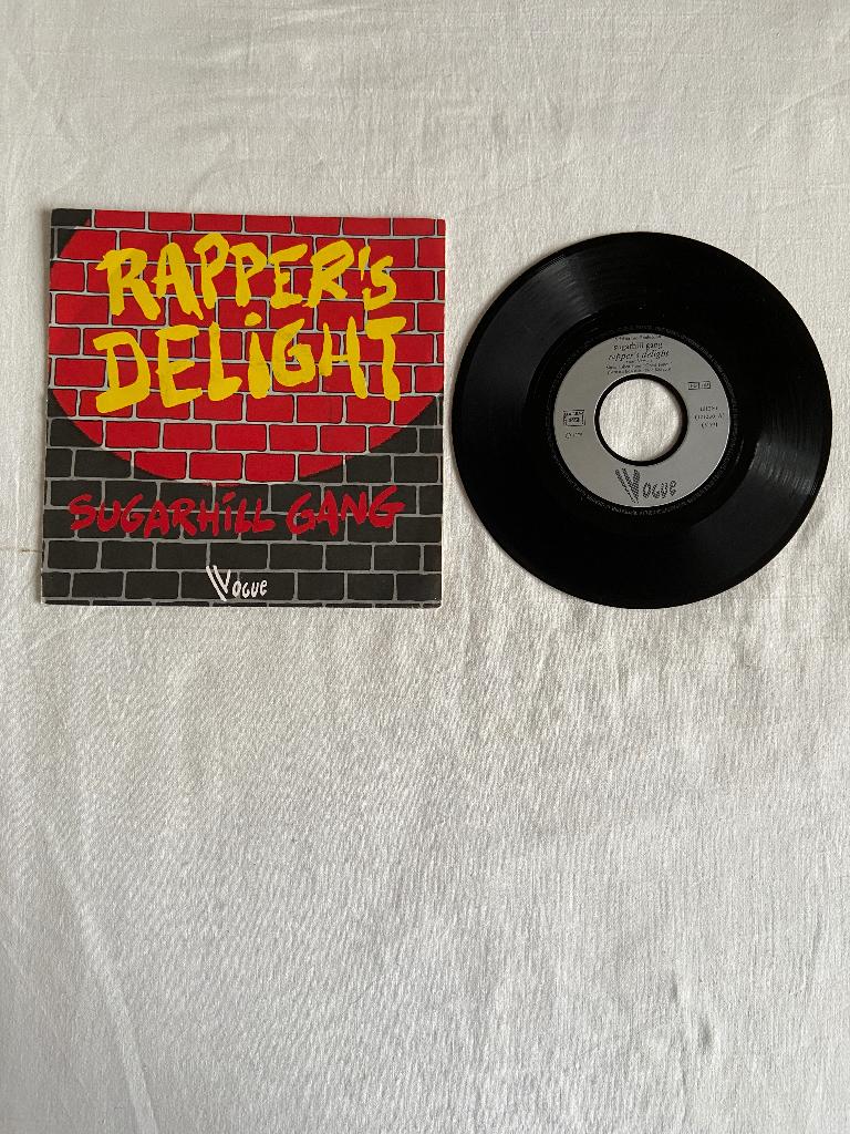 Sugarhill gang - rapper's delight, Cd's en Dvd's, Vinyl Singles, Gebruikt, 7 inch, Single, Ophalen of Verzenden