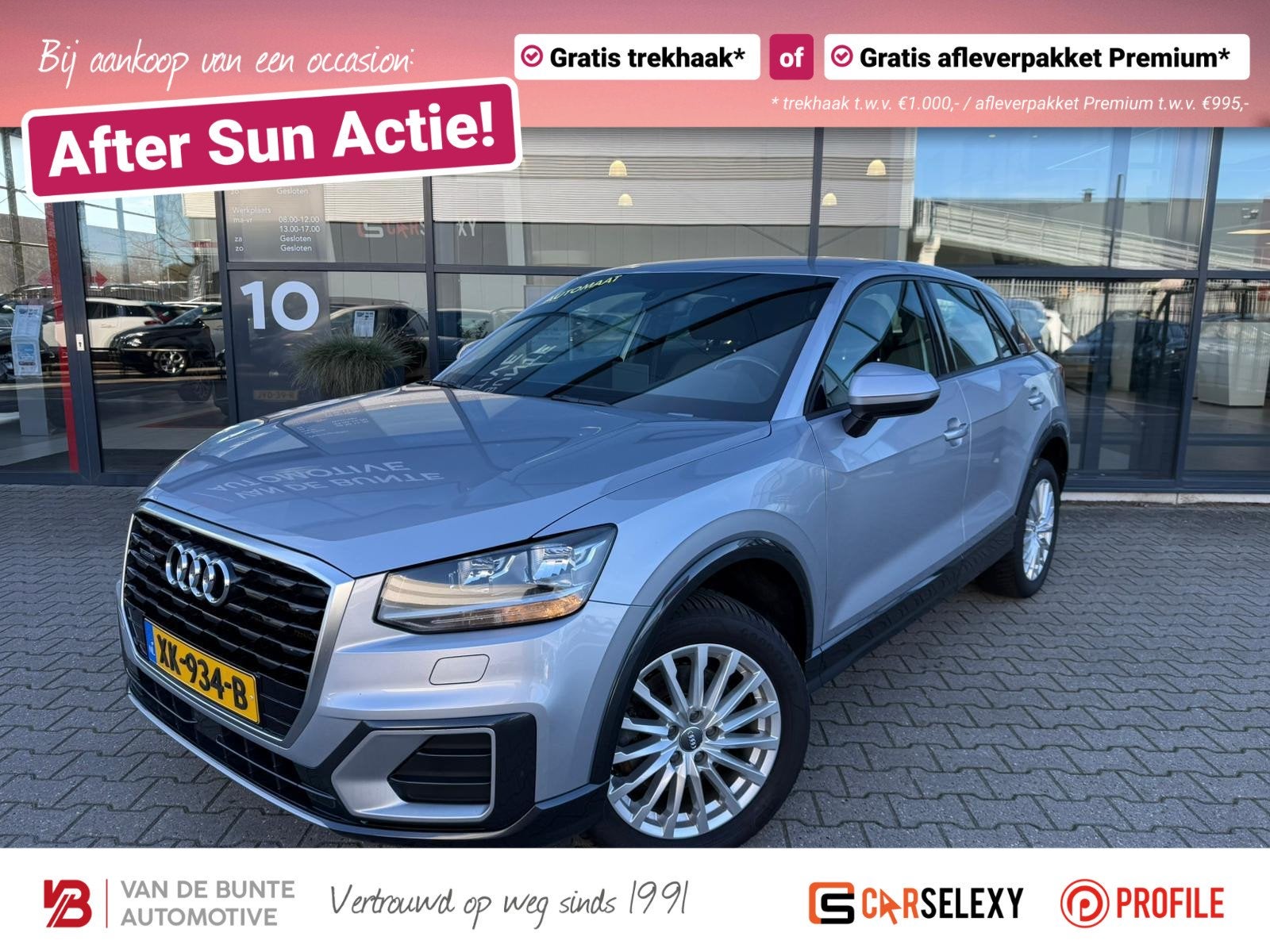 Audi Q2 2.0 TFSI quattro Design Pro Line *Trekhaak*, Auto's, Automaat, Gebruikt, Origineel Nederlands, 1405 kg