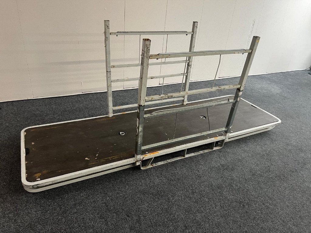 Groot metalen pallet krat. platenrek. Metalen rek van 260 cm, Doe-het-zelf en Verbouw, Kratten en Dozen, Ophalen, Gebruikt, 100 cm of meer