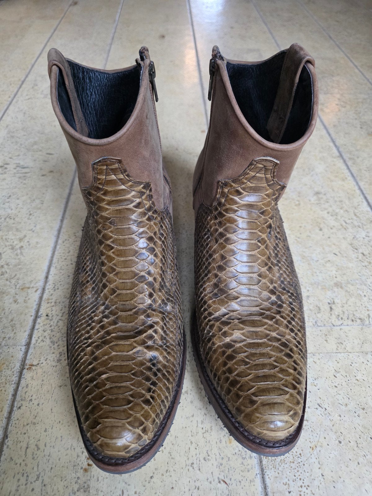 Sendra python boots mt 42. Cowboy western laarzen. Bruin, Ophalen of Verzenden, Bruin, Boots