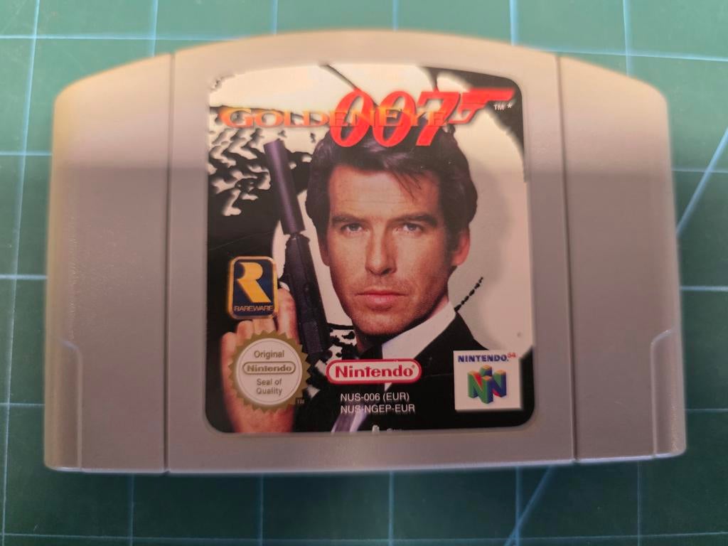 GoldenEye 007 N64 - Klassieke James Bond Shooter, Spelcomputers en Games, Games | Nintendo 64, Gebruikt, Shooter, 3 spelers of meer