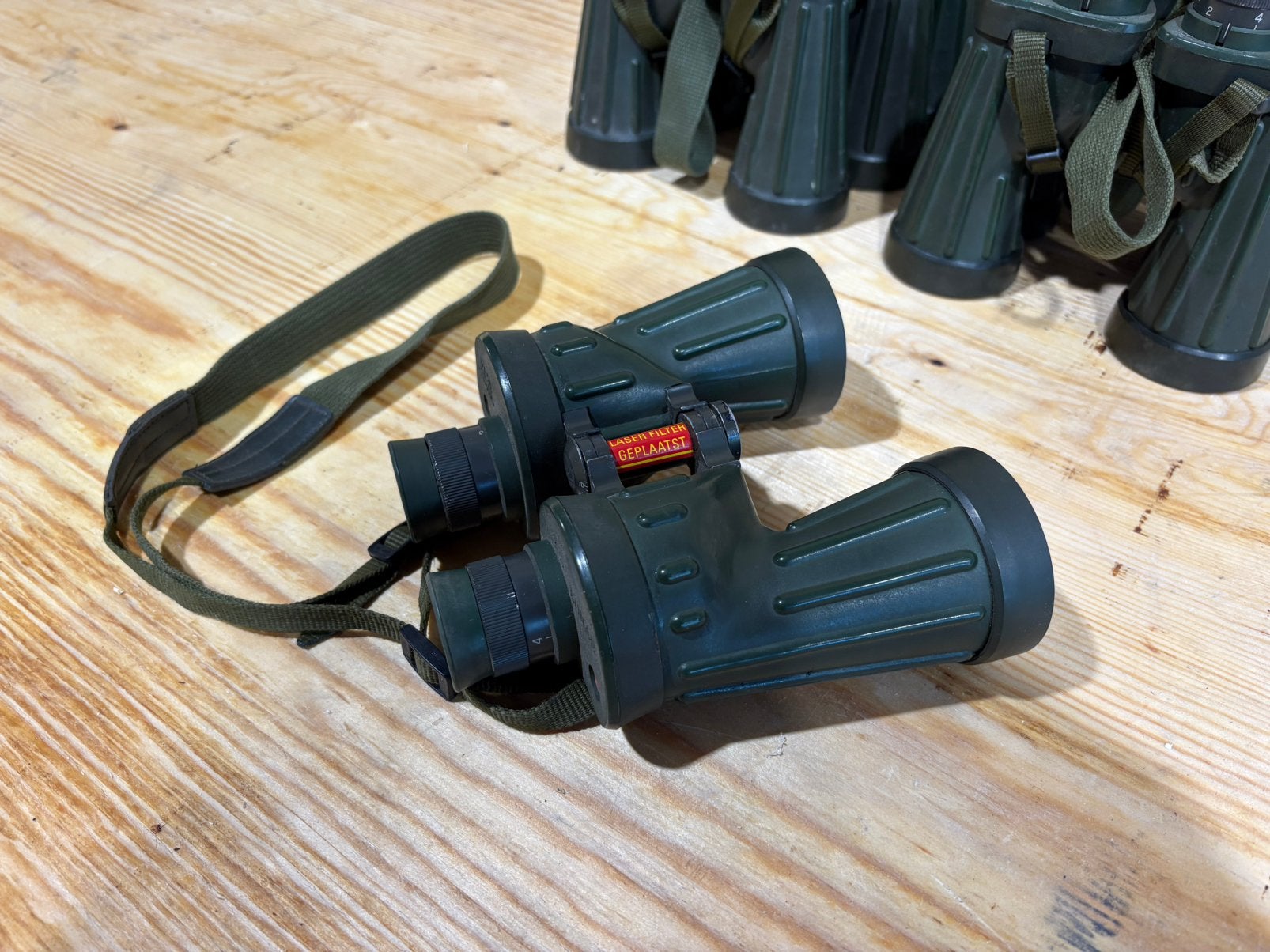 10x Leica Ednar 6x42 defensie MvD verrekijker, Ophalen, Gebruikt, Minder dan 8x, Leica