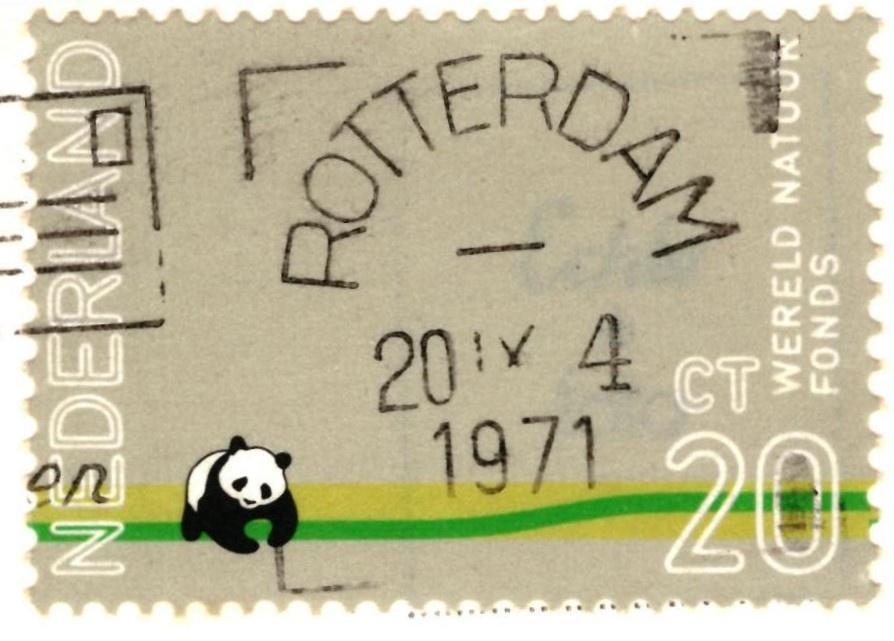 983707 Ammerstol ZH 1971 Boer met Melkbussen met mooie Zege, Ophalen of Verzenden, 1960 tot 1980, Gelopen, Zuid-Holland