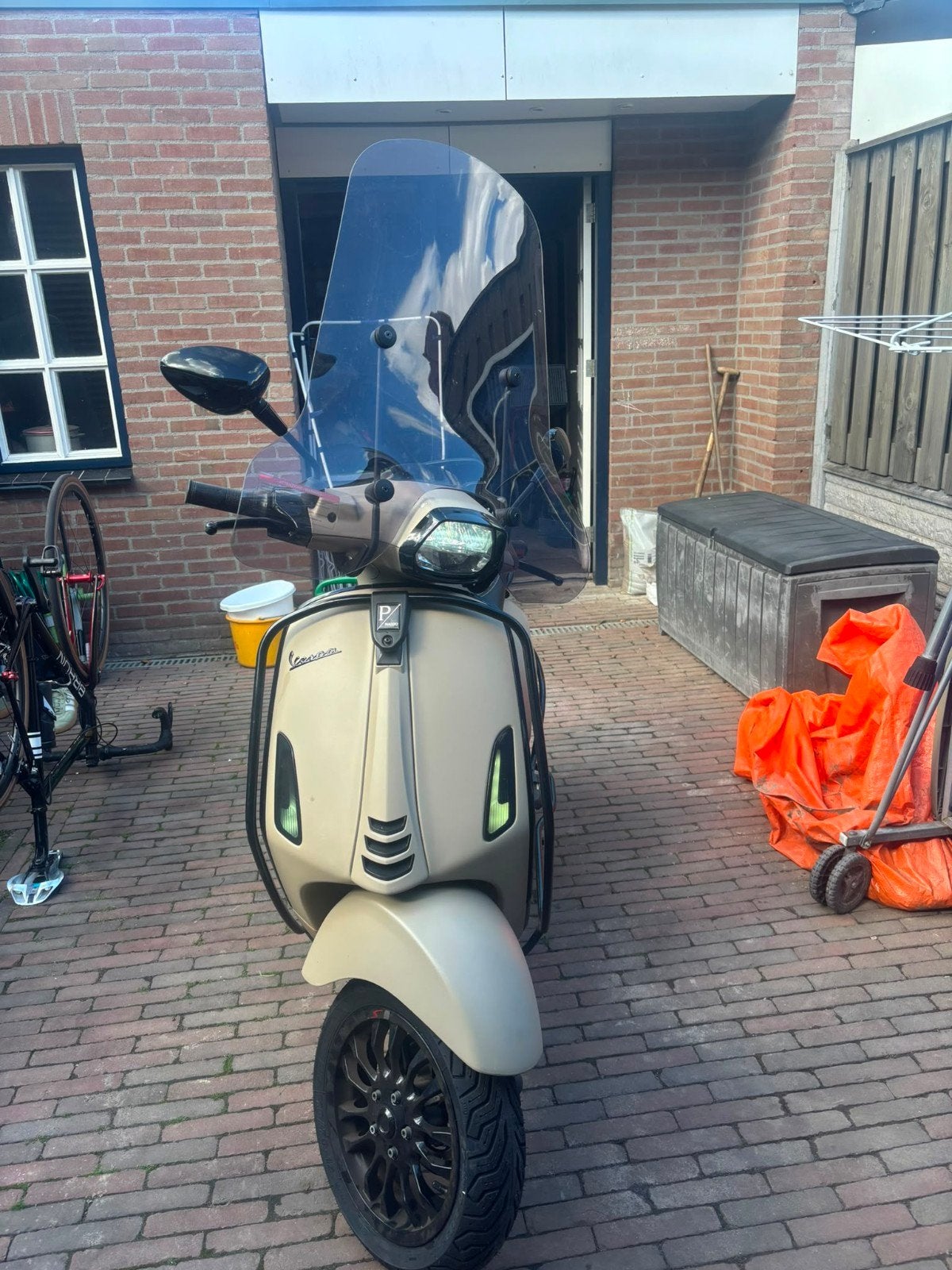Vespa Sprint dessert storm in zeer goede staat, Ophalen, Overige modellen, Maximaal 45 km/u, Zo goed als nieuw