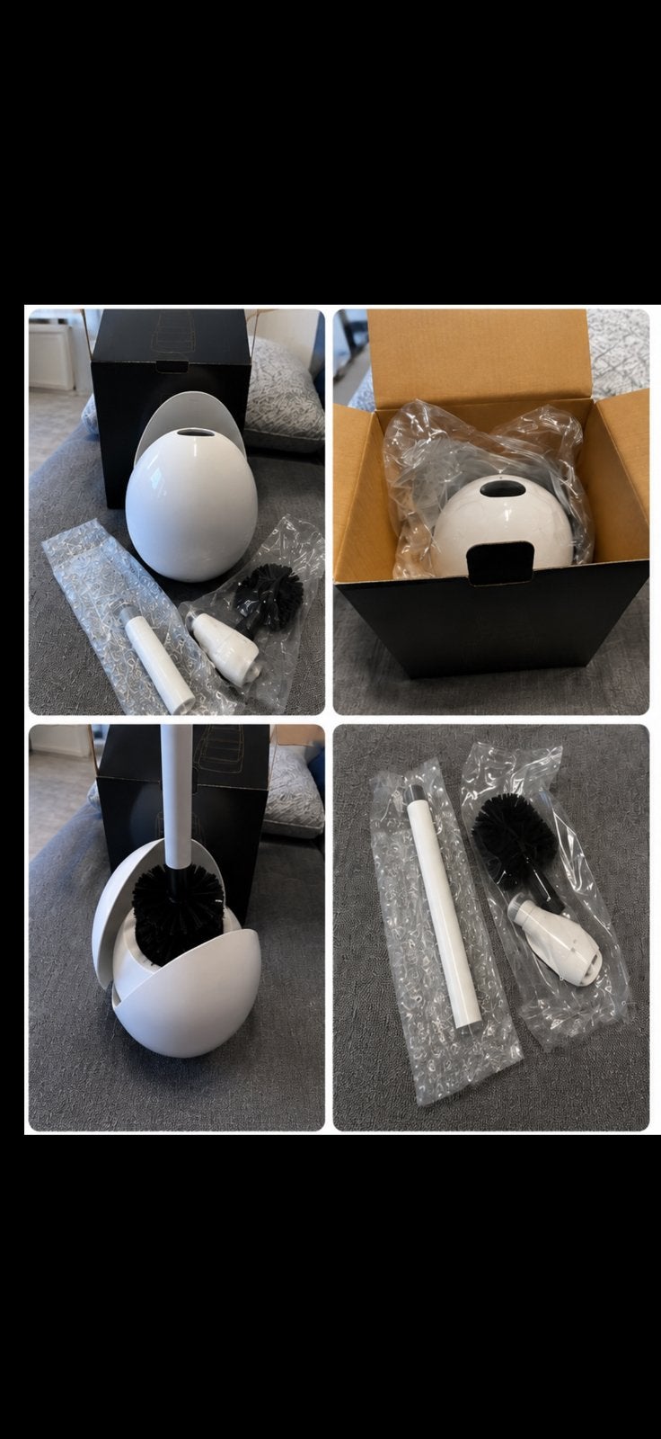 Spirella EGG toiletborstel – wit, Ophalen of Verzenden, Nieuw, Overige platformen