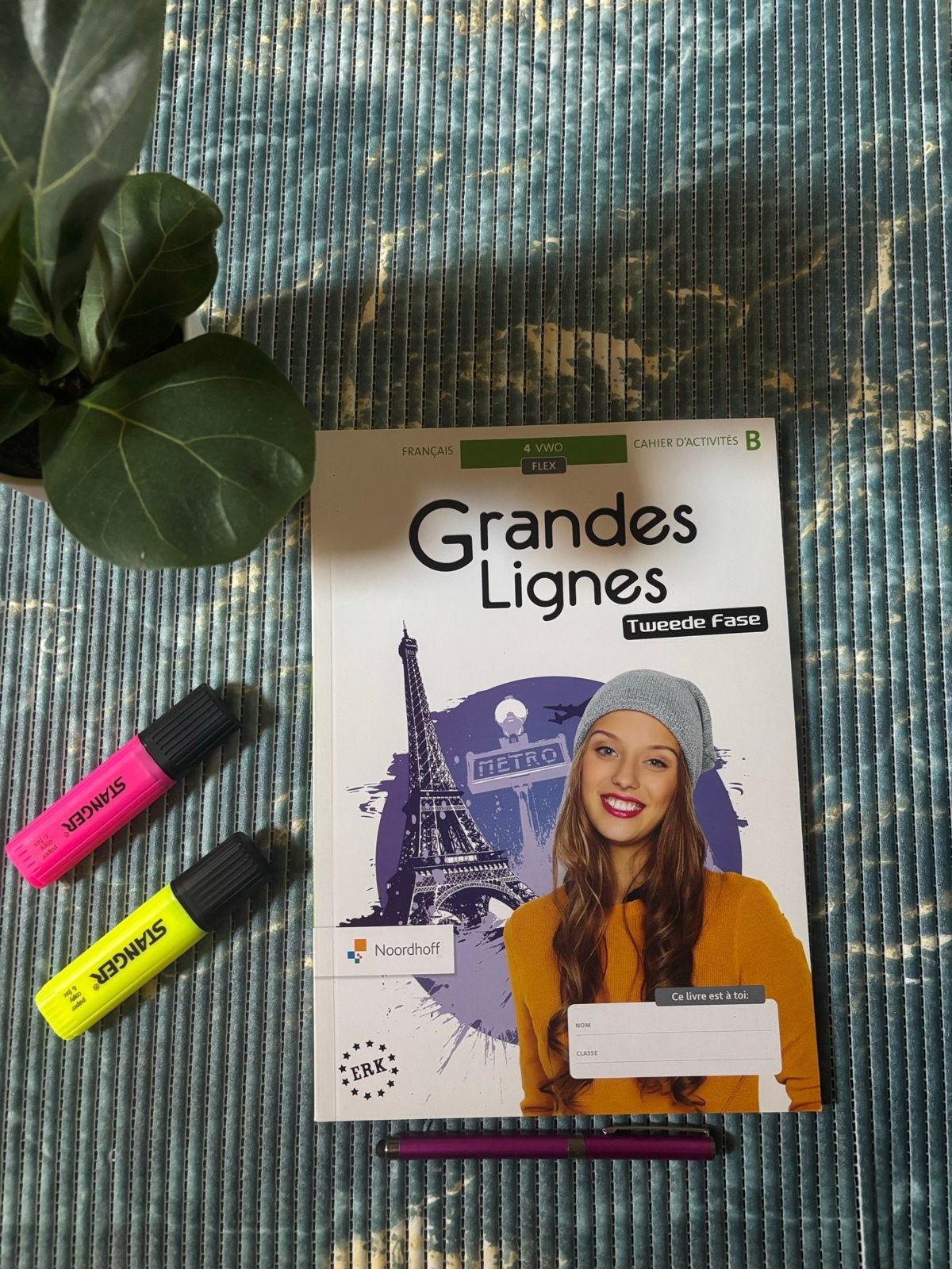Grandes Lignes Frans 4 VWO Flex Cahier d'activités B, Boeken, Verzenden, Zo goed als nieuw, VWO, Frans