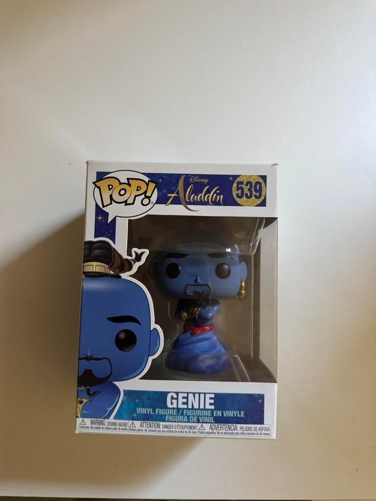 Funko Pop! Disney Aladdin - Genie #539, Ophalen of Verzenden, Nieuw