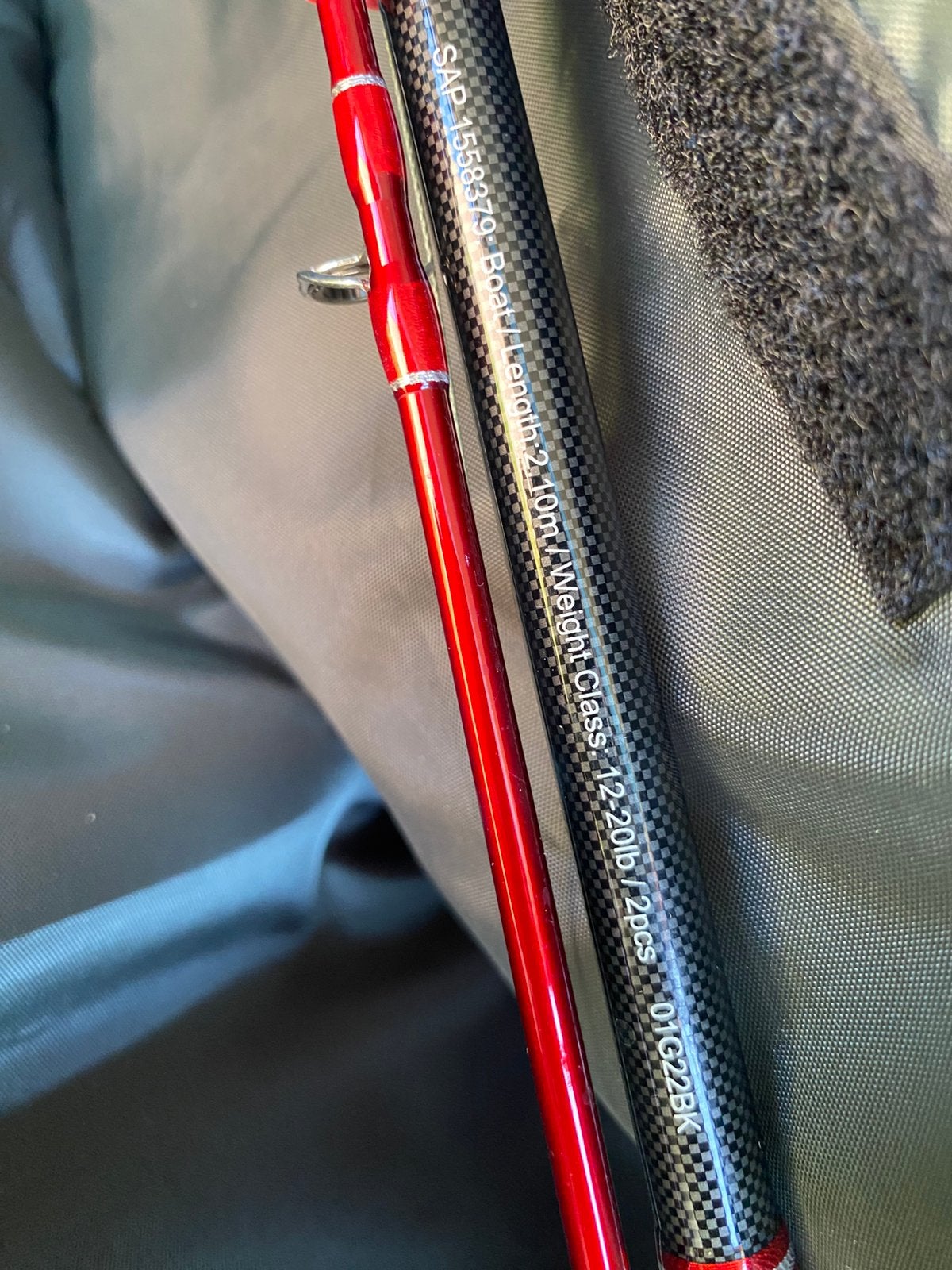 Te koop gevraagd Penn Squadron 111 6-12 lbs lengte 210 cm, Watersport en Boten, Ophalen of Verzenden, Zo goed als nieuw, Werphengel