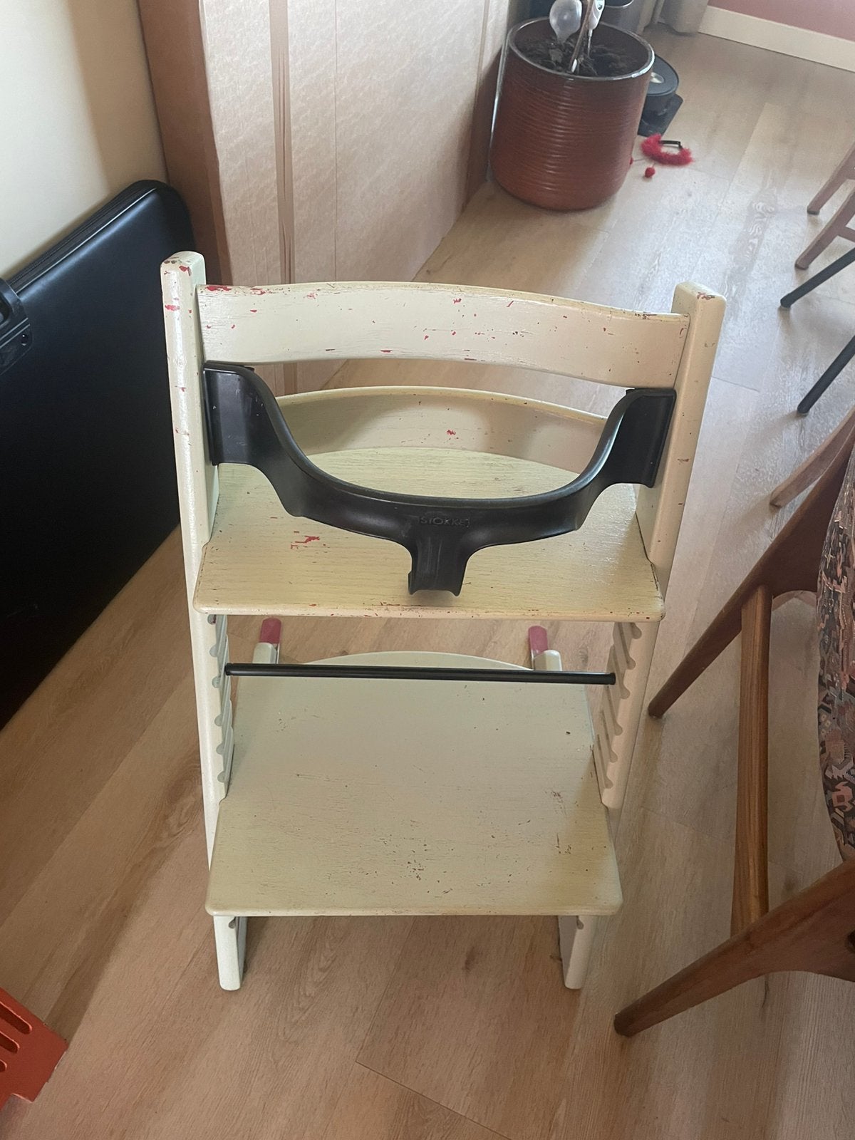 Stokke Tripp Trapp + Newborn Set – opknapper | compleet, Ophalen, Gebruikt, Meegroeistoel