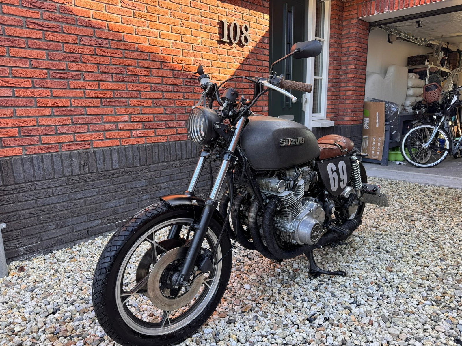 Suzuki GS850G cafe racer, Gebruikt, Particulier, Meer dan 35 kW, 850 cc