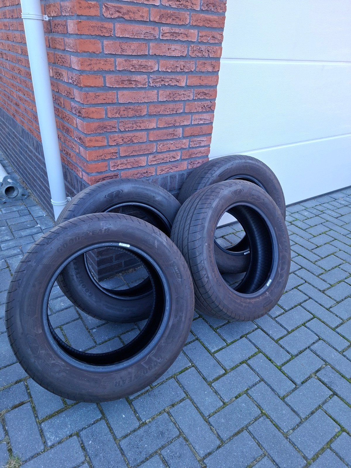 Goodyear Eagle F1 Asymmetric 5 banden 225/60R17, Ophalen of Verzenden, Gebruikt, BMW
