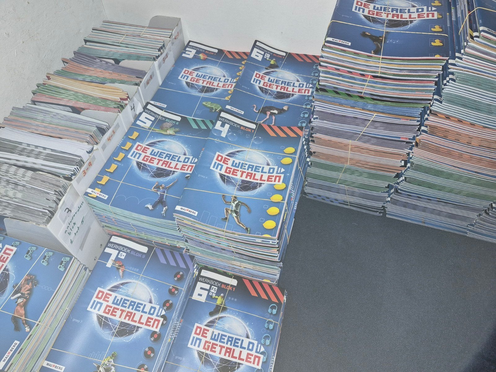 Wereld in Getallen versie 5-Gr. 3 t/m8 - Set €40 | WB €4,50, Boeken, Schoolboeken, Ophalen of Verzenden, Nieuw, Overige niveaus