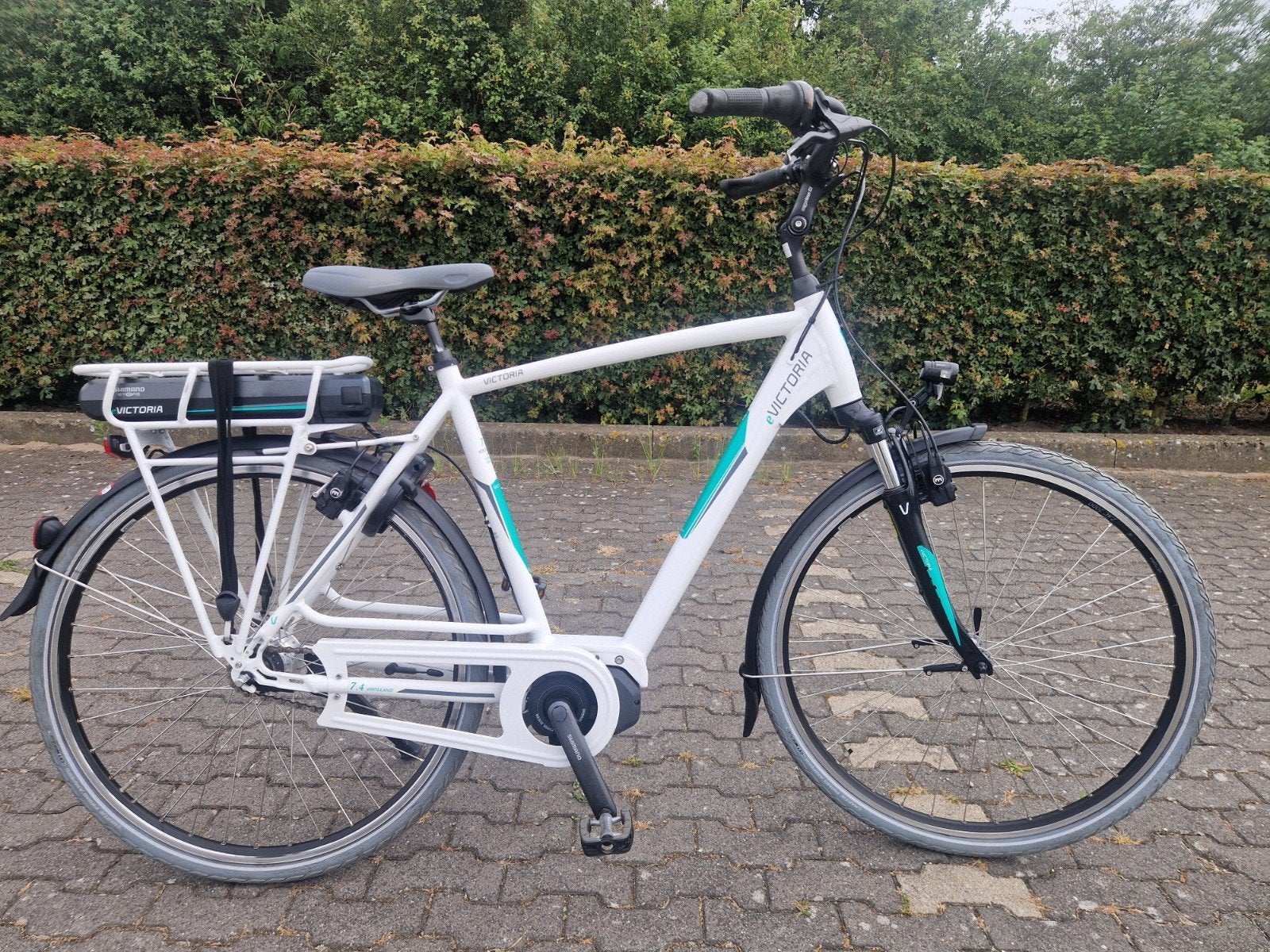 ELEKTRISCHE FIETS VICTORIA (SHIMANO MIDDEN MOTOR), 53 tot 57 cm, Ophalen, Zo goed als nieuw, Overige merken