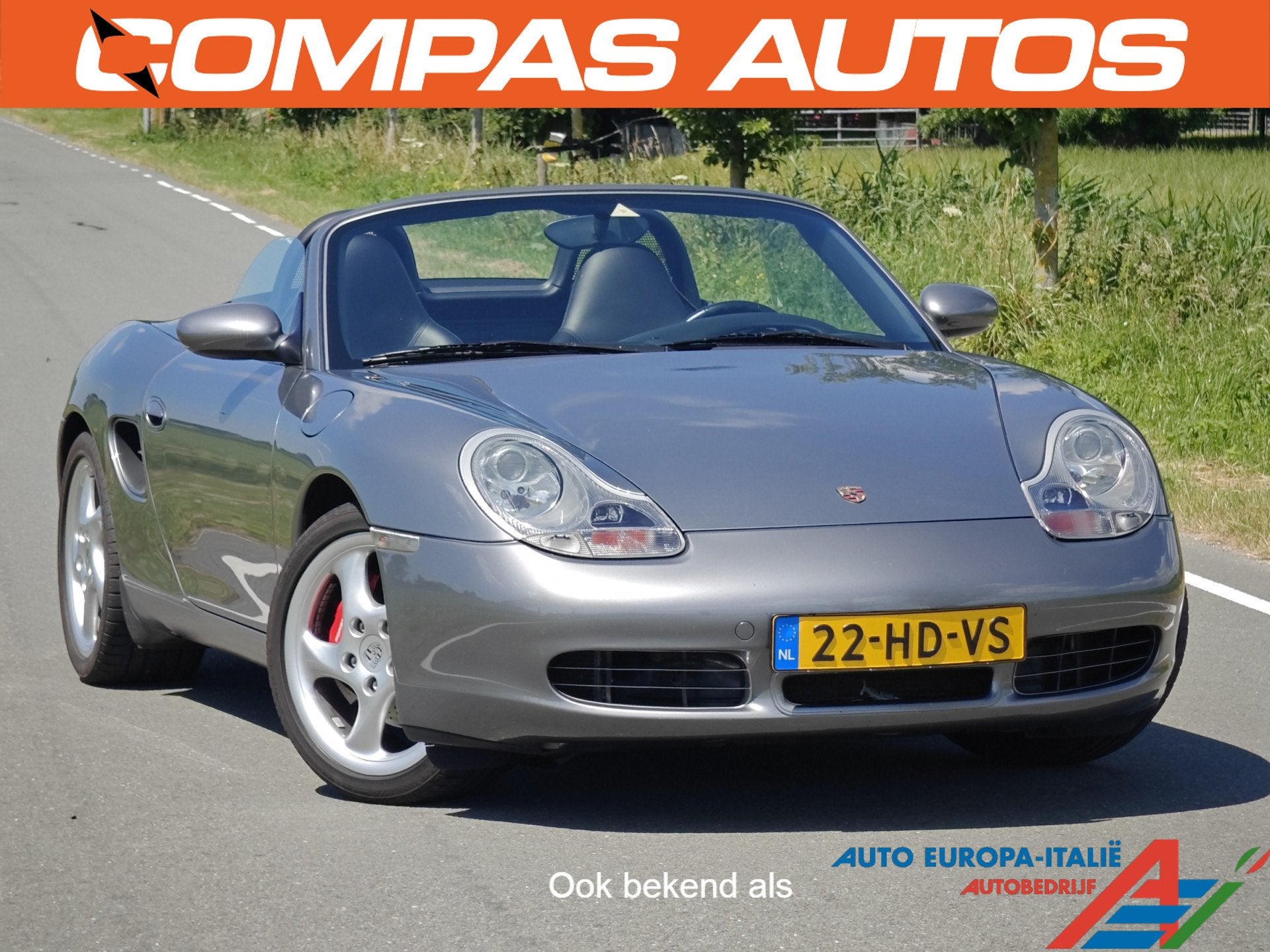 Porsche Boxster S 3.2 Tiptronic | NL Auto | NAP | Perfecte s, Auto's, Oldtimers, Automaat, Achterwielaandrijving, Zwart, Bedrijf