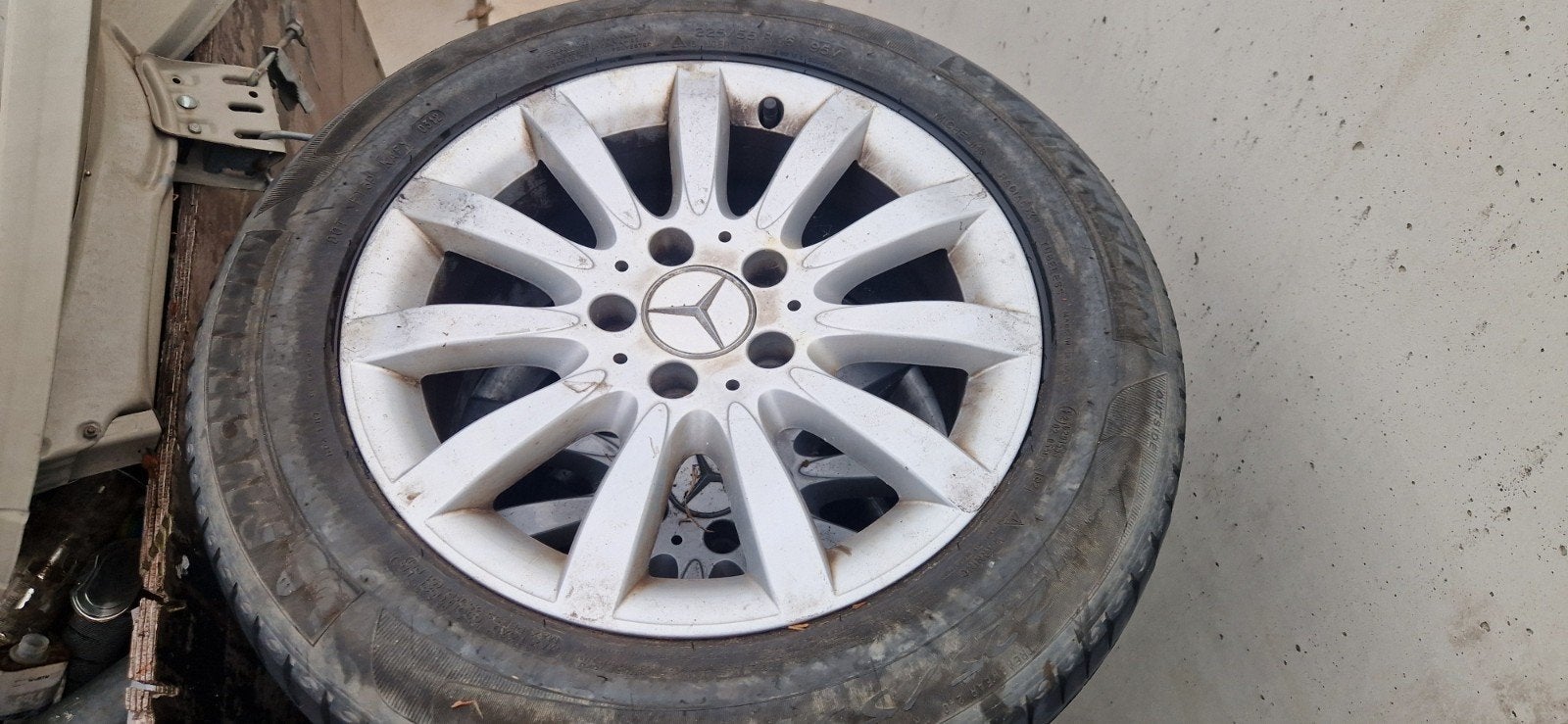 mercedes wielen velgen 16inch, Auto-onderdelen, Overige Auto-onderdelen, Ophalen of Verzenden, Gebruikt