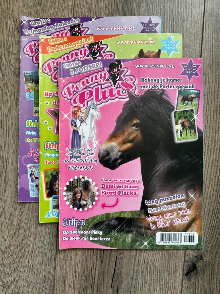 Penny Plus paardentijdschriften 2007, Boeken, Ophalen of Verzenden, Gelezen, Overige typen