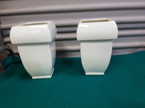 bloempot 2 stuks aardewerk creme,, Ophalen of Verzenden, 'T Olde Gre-j, Info@toldegrej.nl, Endepoelstraat 20f Didam