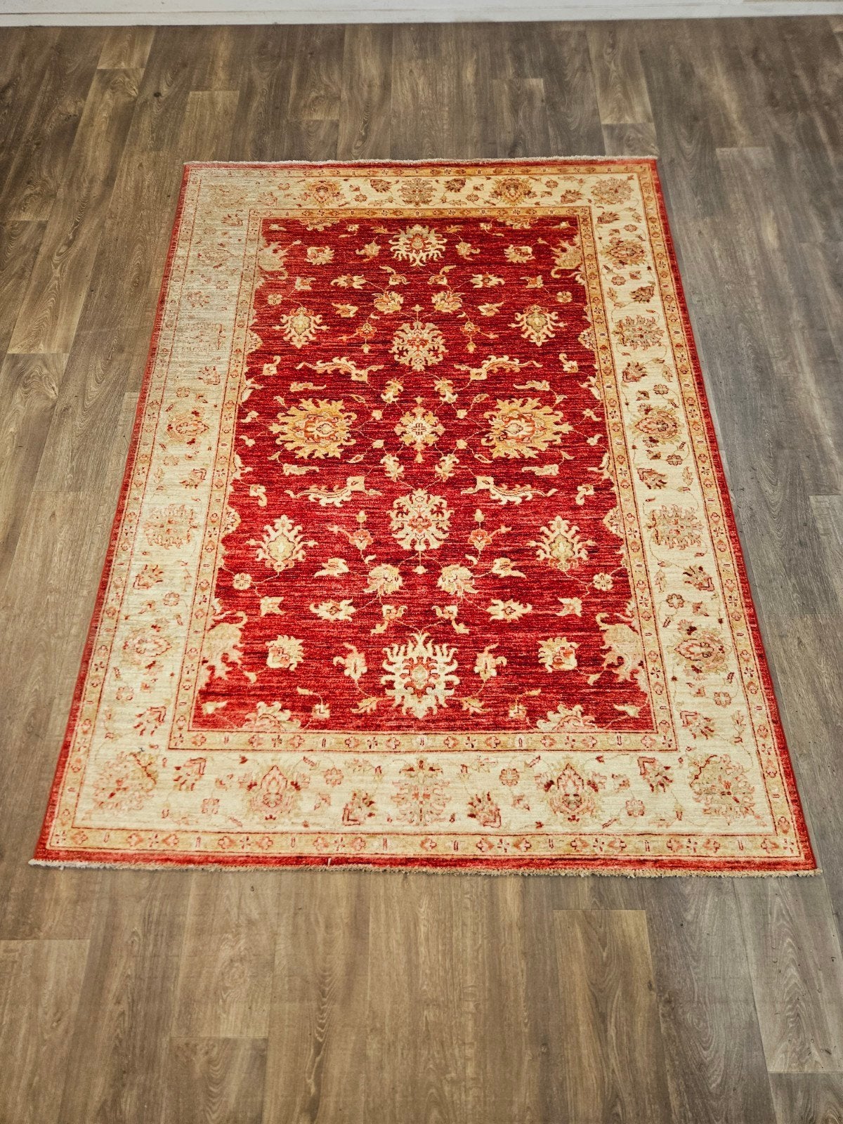 Handgeknoopt Ziegler Tapijt. Prachtige kleuren. Weg = Weg!, Perzisch, 150 tot 200 cm, 200 cm of meer, Ophalen of Verzenden