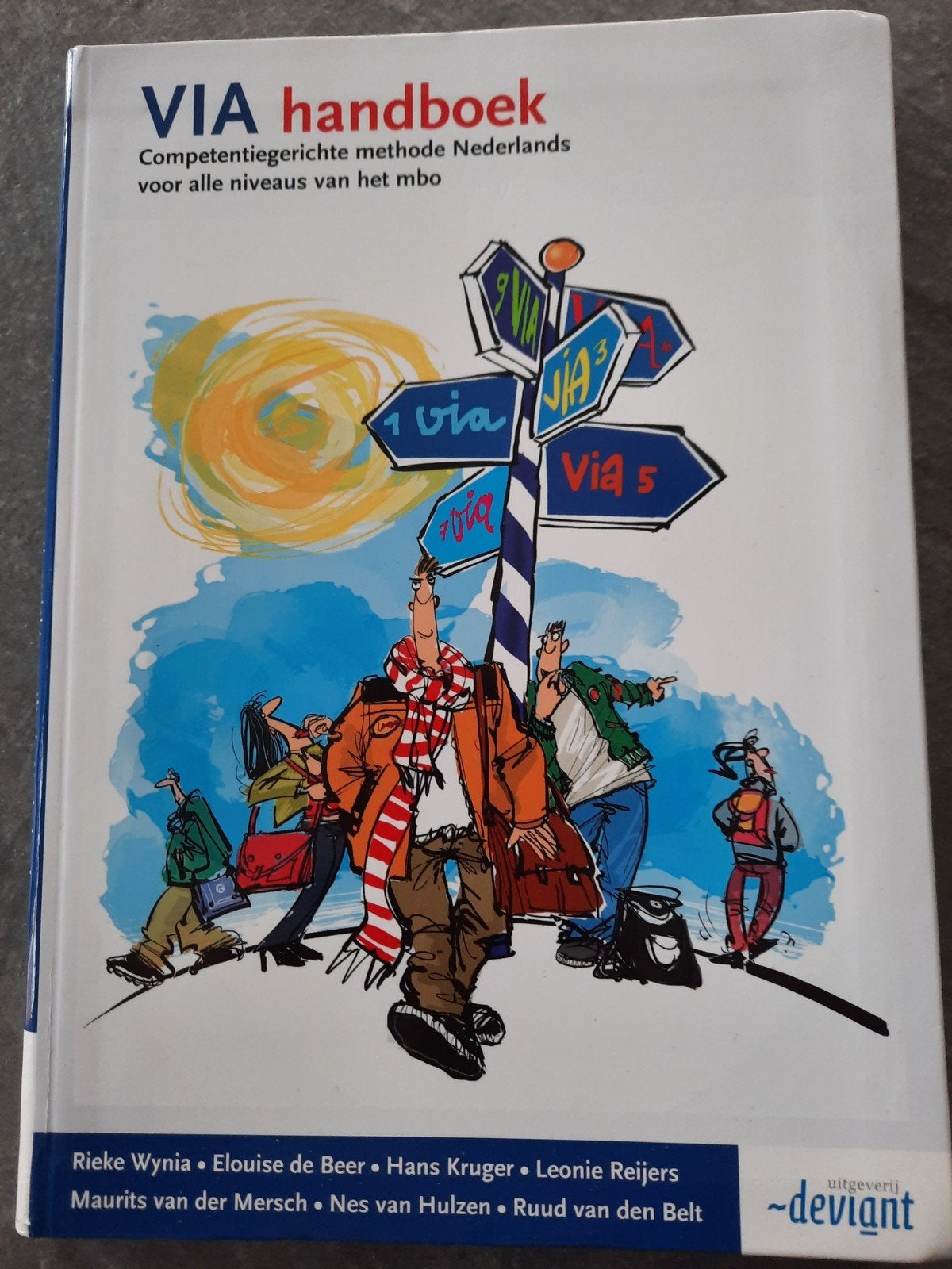 Schoolboek
VIA Handboek
Competentiegerichte methode Nederlan, Boeken, Ophalen of Verzenden, Zo goed als nieuw, Overige niveaus