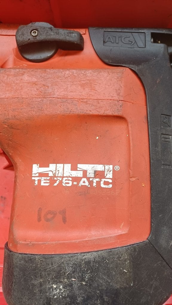 Hilti TE 76-ATC Boor- en Breekhamer met koffer, Doe-het-zelf en Verbouw, Gereedschap | Boormachines, Ophalen of Verzenden, Gebruikt