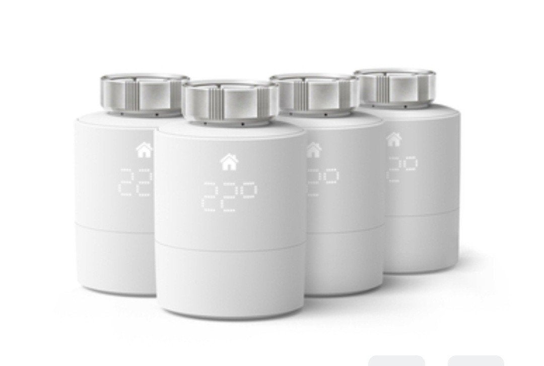 3 Tado slimme radiatorknoppen - Zo goed als nieuw, Minder dan 30 cm, Radiator, Minder dan 60 cm, Ophalen of Verzenden