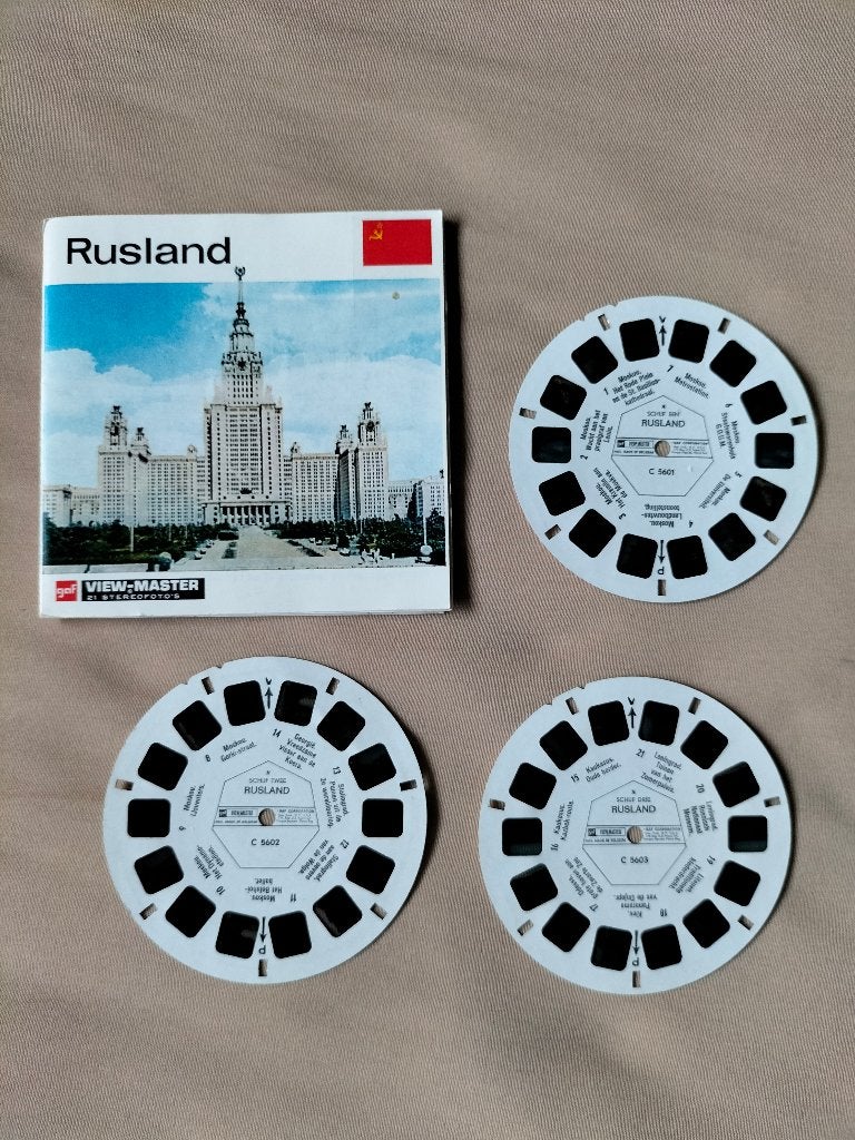 Viewmaster Rusland - C 560, Ophalen of Verzenden, Gebruikt